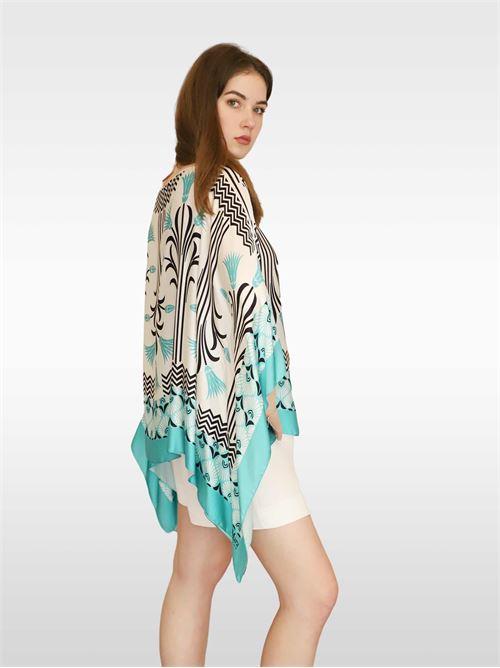 Poncho in raso stampato MAXMARA LEISURE | 2336910538600002